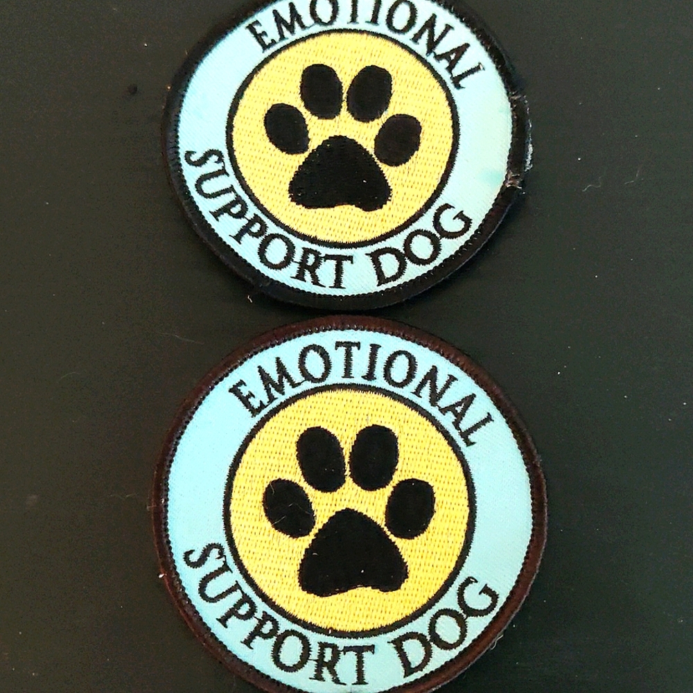 Emotional Support Dog Patches.